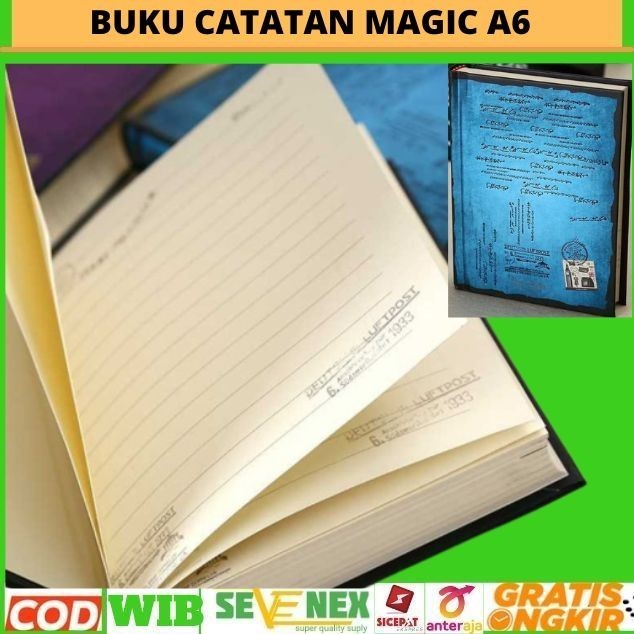 

Hot Sale Buku Catatan Jurnal Notebook Cover Magician Diary Book Agenda Trendi