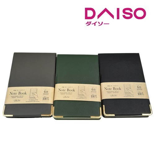 

Unik Daiso Personal Organizer - Dark Color - A7 - 100 Pages- - Hijau Limited