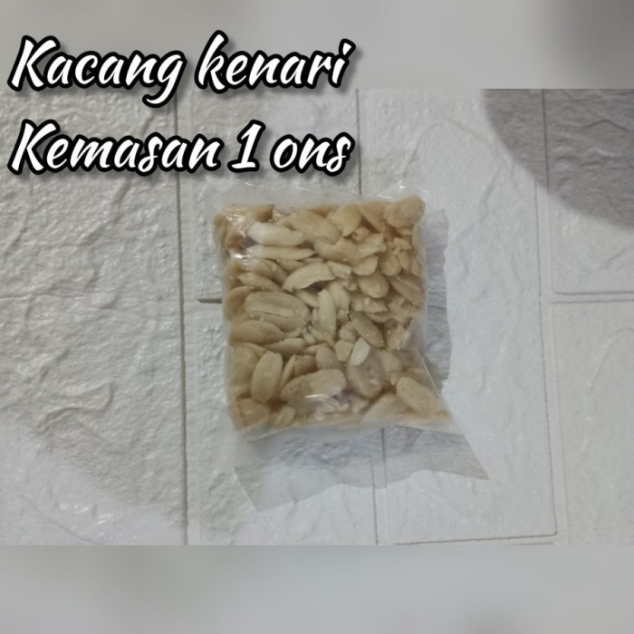 

Silahkan Order] Kacang kenari kupas kemasan 1 ons / kacang toping kue 100 gr dan 250 g