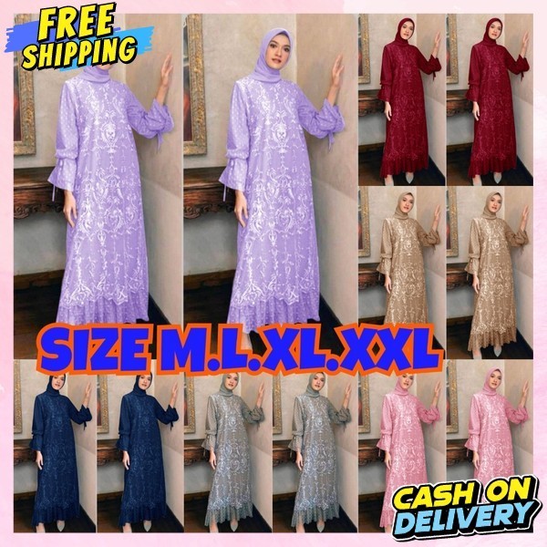 Buju Terbaru 2024 Maxi Bj Terbaru2024 Bju Gmis Import Gamis Remaja Murah Syar'I Gammis Casual Wnta B