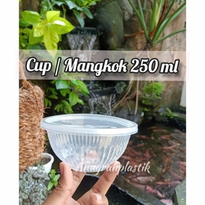"""] Mangkok Thinwall Bowl Gerigi 250 ml / Thinwall plastik 250 ml