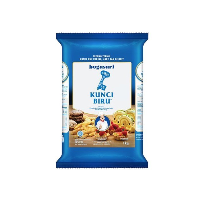 

^%^%^%^%] TEPUNG TERIGU KUNCI BIRU 1 KG PROTEIN RENDAH KUNCI BIRU