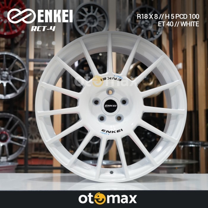 VELG MOBIL ENKEI RTC-4 RING 18 PCD 100 WHITE