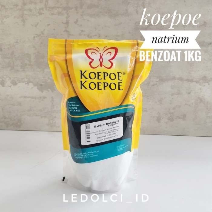 

\"\"\"\] KOEPOE NATRIUM BENZOAT PENGAWET MAKANAN 1 KG