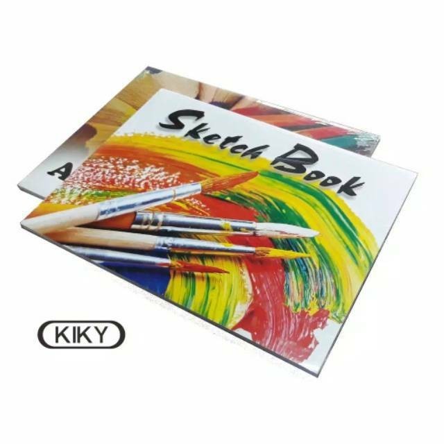 

Terlaris Buku Sketsa / Sketchbook Kiky Ukuran A4 50 Lembar Grosir Terlaris