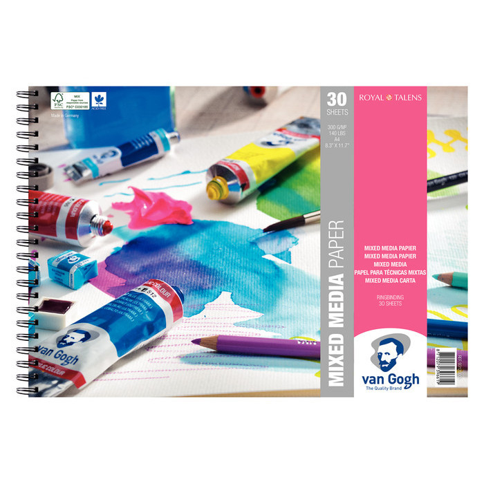 

Eklusif Van Gogh Mixed Media Paper A4 21X29.7Cm Limited