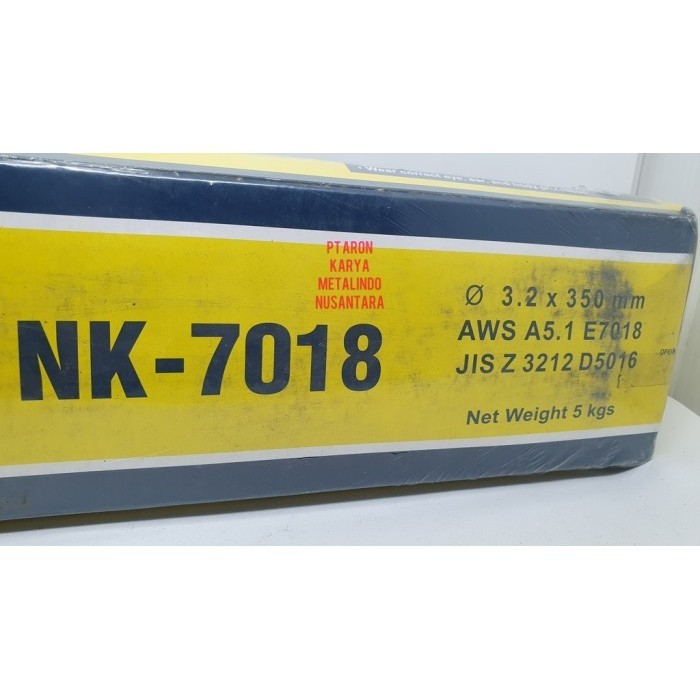 Terbaru Kawat Las Enka Nk-7018 Aws E7018 2.5Mm 3.2Mm 4.0Mm Promo Terlaris