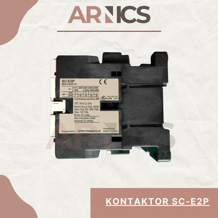 Kontaktor Coil 110V Sc-E2P / Contactor Lift