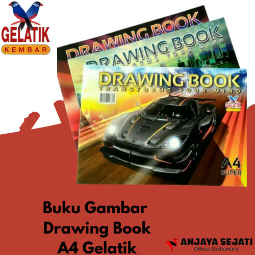

Promo Bulan Ini Drawing Book | Buku Gambar | Buku Melukis A4 Gelatik | Perpack (10Pcs) Limited