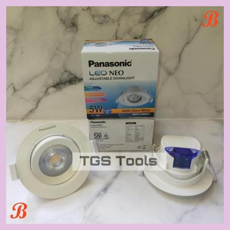 LED SPOT PANASONIC 5W / DOWNLIGHT SPOTLIGHT LED/COB PANASONIC