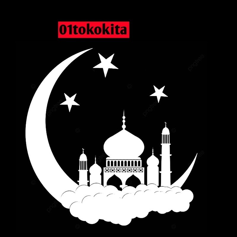 

Sticker cutting masjid bulan suci ramadhan bintang mobil mudik Stiker cutting mudik variasi body motor mobil viral