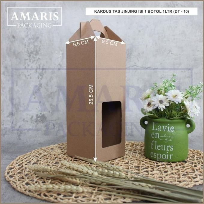 

Terbaru! Kardus Die Cut Tas Jinjing Isi 1 Botol 1 Lt Isi 10 Pcs DT-10 Amaris - Hijau !!