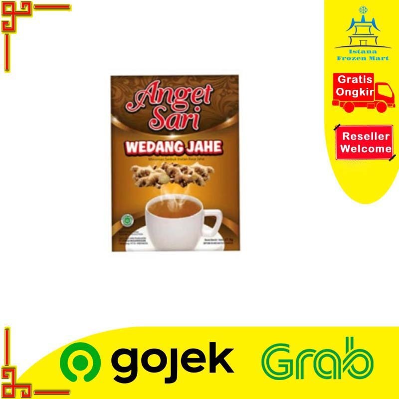 

Wedang Jahe ANGET SARI Minuman Serbuk Instan Box Isi 5 Sachet