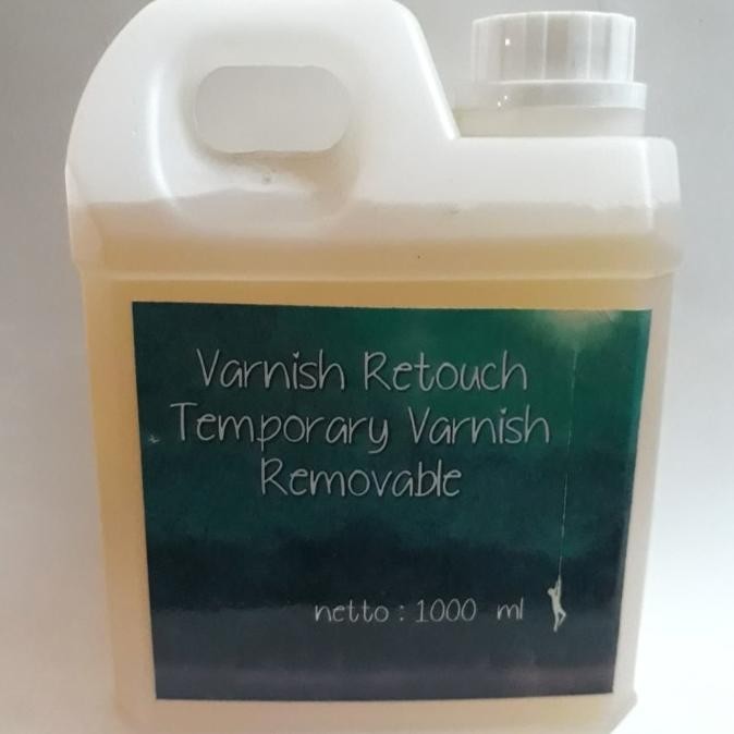 

Terjangkau - Varnish pernish/cat vernish glossy temporary Canvas Painting 1 liter ,.