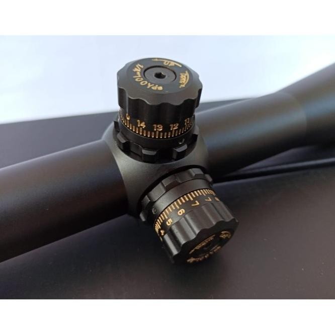 Teleskop Hakko 4X40 Tube 30 Ring Gold Original