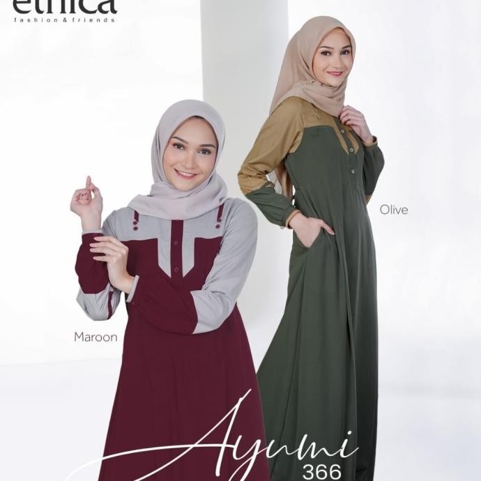 Gamis Ethica Ayumi 366 Original