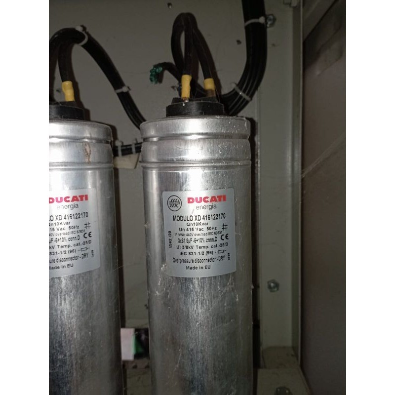 kapasitor bank 10kvar 415vac ducati