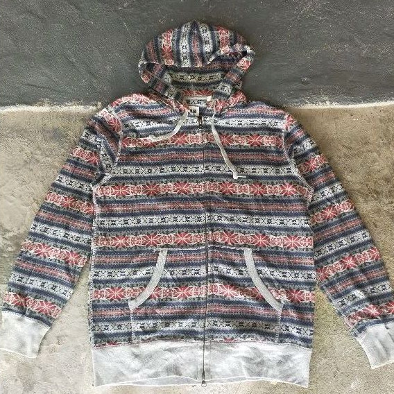 Zip Hoodie Uniqlo Navajo