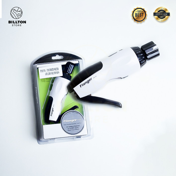 Flanger 3 In 1 Tuner Peg Otomatis String Cutter Cabut Pin Gitar