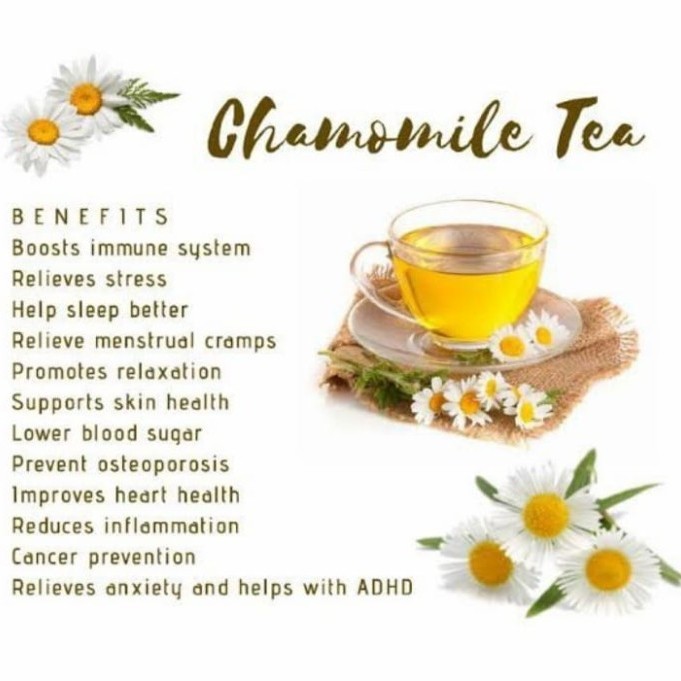 

Chamomile Orange Tea : Chamomile With Dried Orange Fruit (30 Tea Bag)