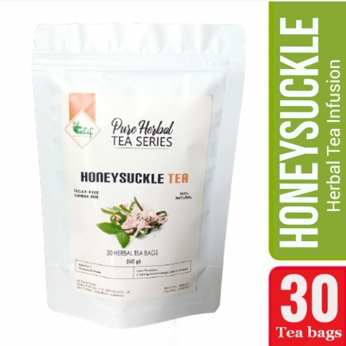 

Honeysuckle Tea : Pure Honeysuckle Flower Herbal Tea (30 Tea Bag)