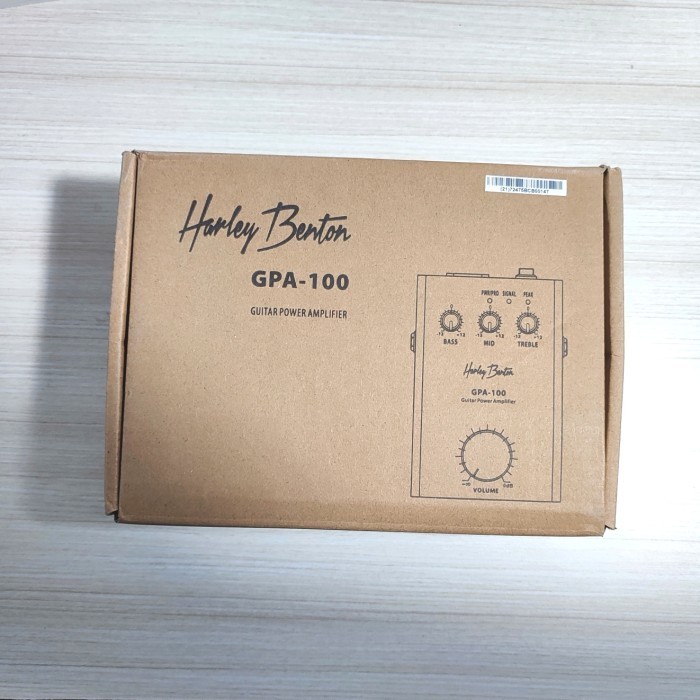 Harley Benton Gpa 100 Power Amplifier Untuk Gitar