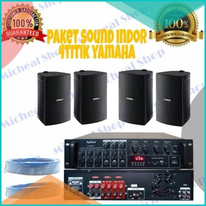 paket sound sistem cafe /paket sound sistem indor 4tititk yamaha vs 6