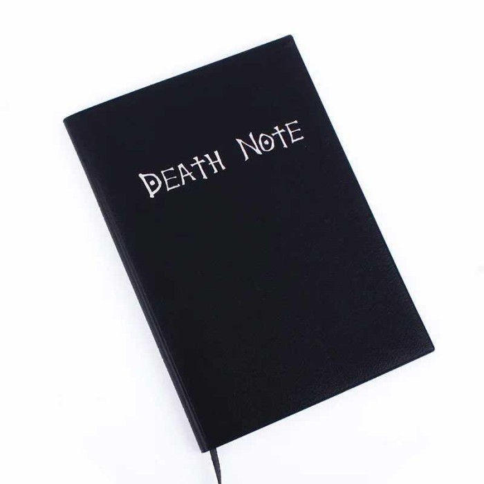 

Jualan Buku Catatan Jurnal Anime Death Note Book Leather Case A5 - Ly5 Limited