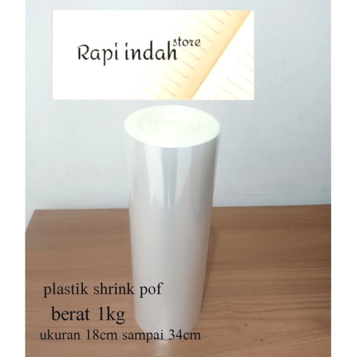 

Plastik segel shrink pof plastik buku majalah 1kg