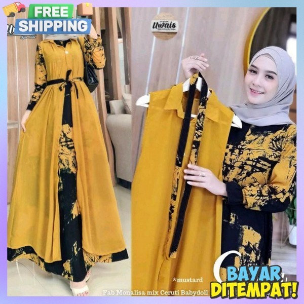 Dres Muslimah Kondangan Simple Gemis Viral Lebaran Terbaru Pakaian Muslim 2024 Cewek Dewasa Games Ae