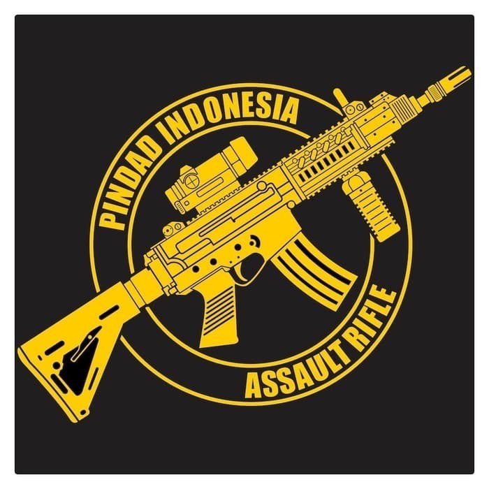 PINDAD INDONESIA SS2 KOPASSUS SERIES 3 CUTTING STICKER