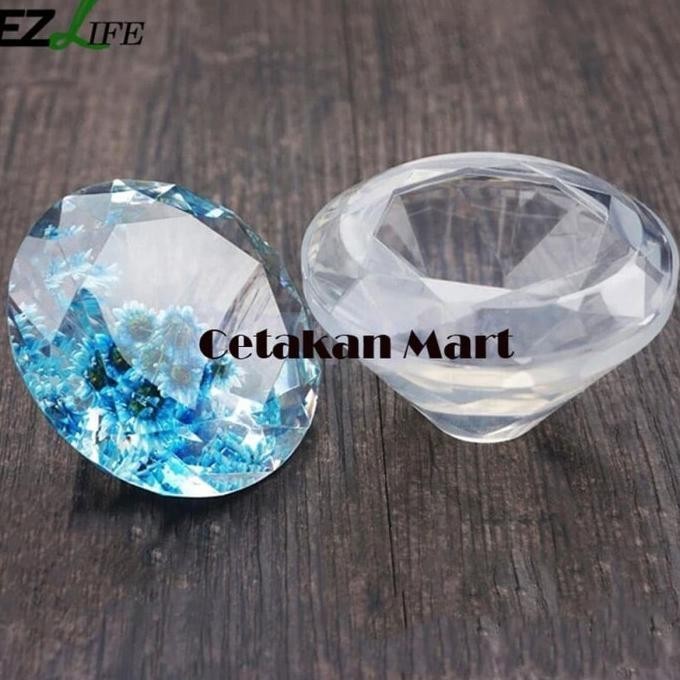 Cetakan Resin Craft Diamond Set Silikon 2 Bh
