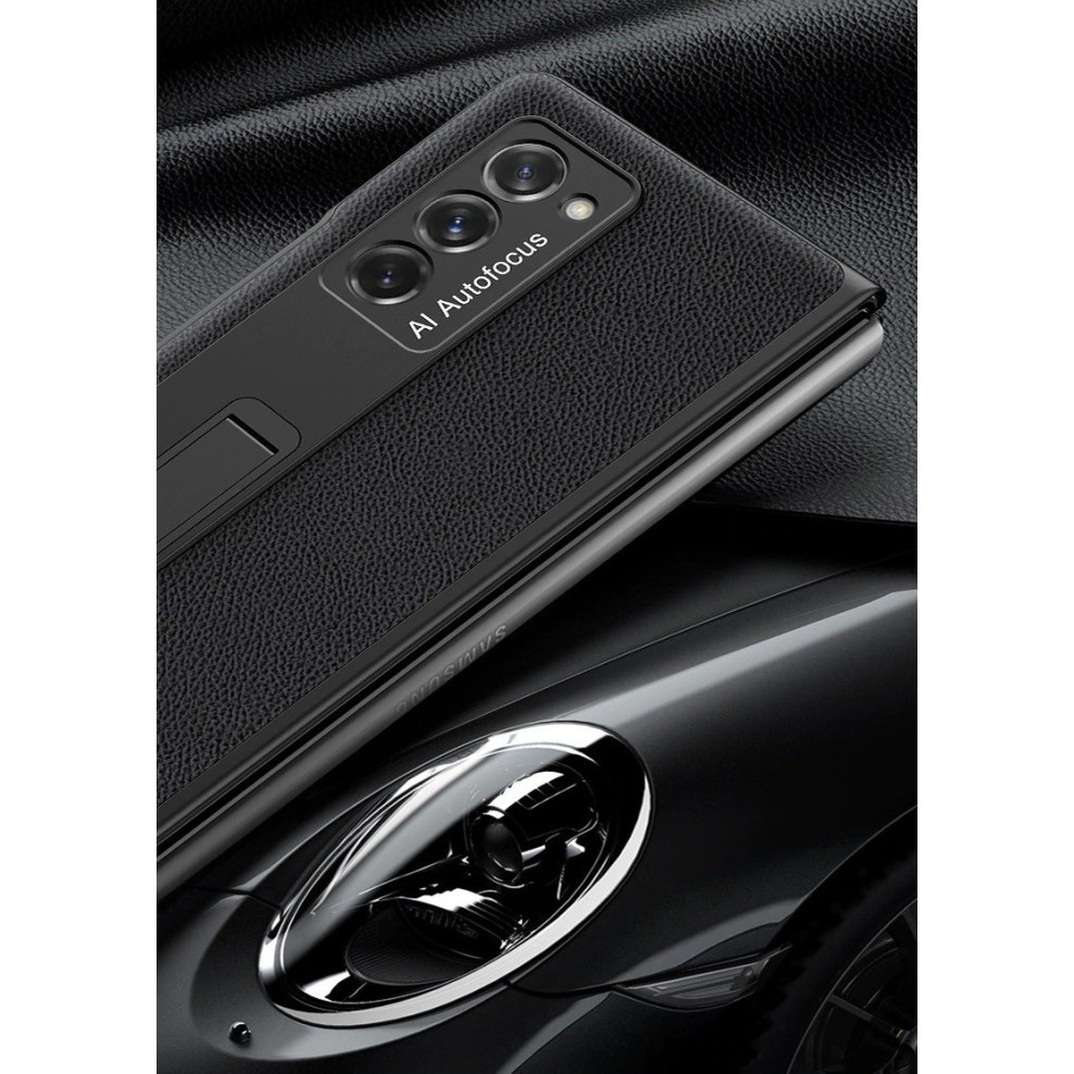 Case Samsung Galaxy Z Fold 2 5G Case Gkk Leather Magnetic Stand Ori