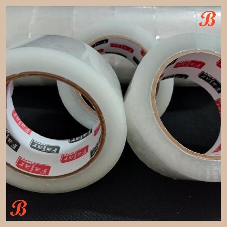 

| SRG | LAKBAN ISOLASI BENING 48 MM X 100 YARD FAJAR TAPE ASLI 100 YARD
