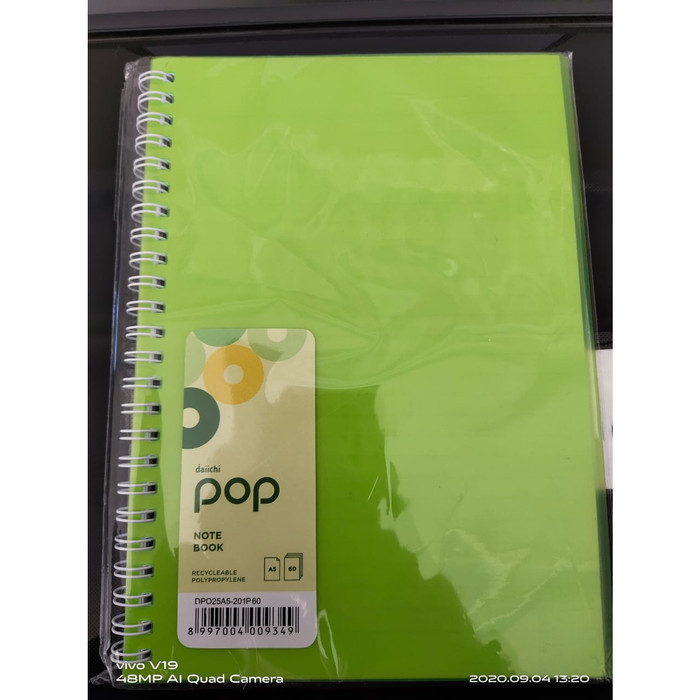 

Segera Miliki Dpo Note Book A5 60 Pop Daiichi Cover Transparant Bergaransi