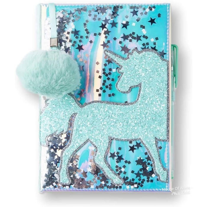 

Diskon Justice Shaky Glitter Unicorn Diary With Pen - Diary Justice Hemat