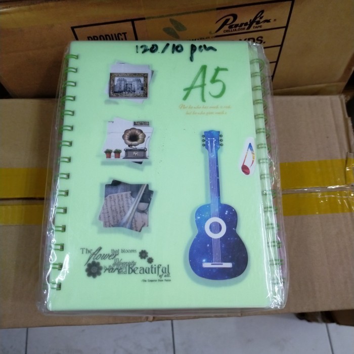 

Trendi Note Book A5 Spiral Motif (10Pcs) Limited