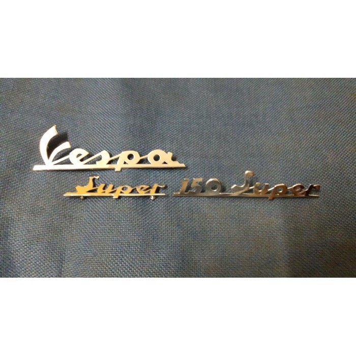 Emblem set - Vespa Super