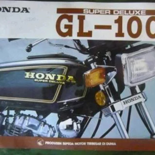 Striping honda gl100 gl 100 th 82 nos