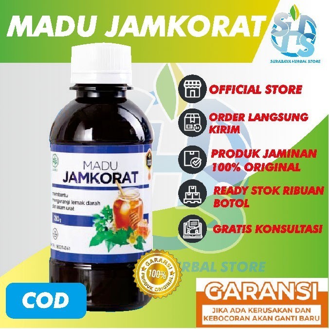 

Madu Jamkorat asli untuk asam urat dan kolestrol