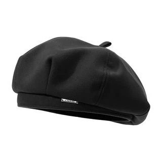 Garansi Topi Baret Beret Kulit PU Leather Korea Import