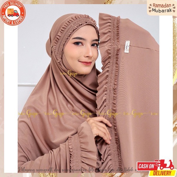 Terbaru Mekenah Mukennah Muslimah Jumbo Mungkenah Ibuibu Termurah Kekinian Idul Fitri Mukena Bahan A