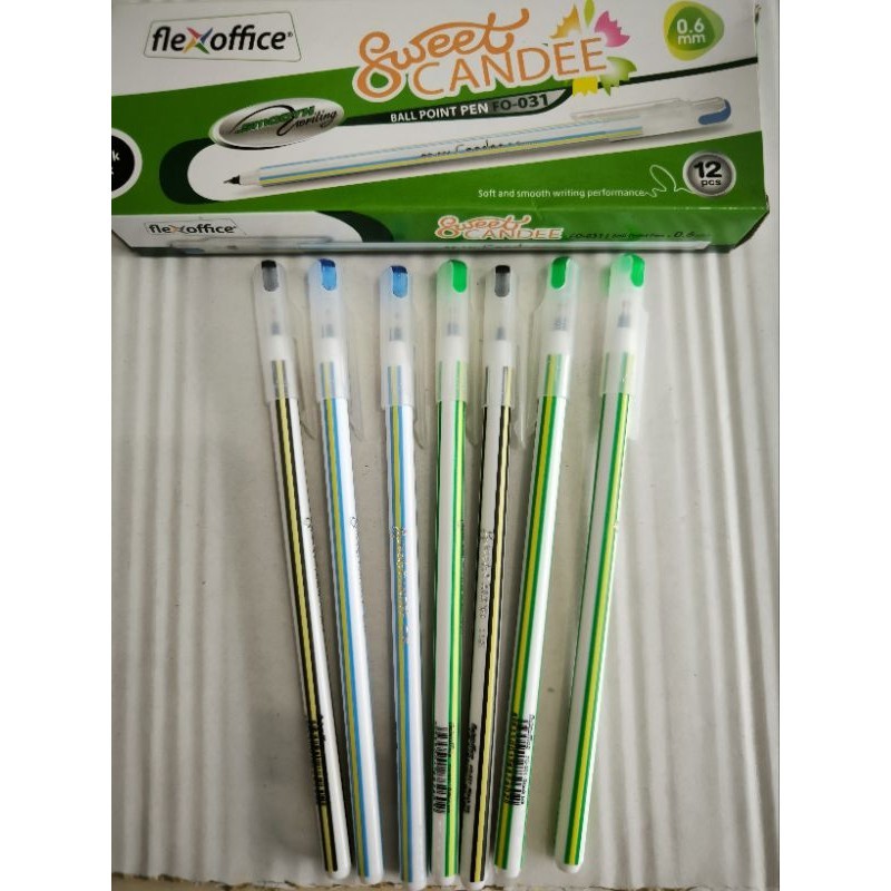 

Pulpen Flexoffice Sweet Candee 0.6 mm Tinta Black FO-031