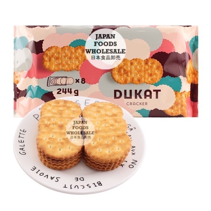 

Grona Dukat Cracker / Biskuit Impor / Cemilan Impor / Biskuit