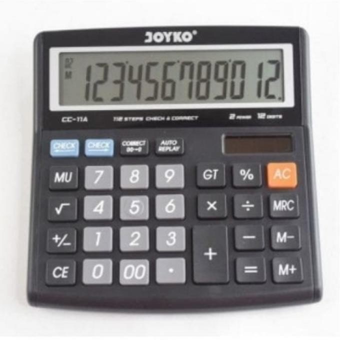 

Special - Calculator JOYKO CC 11A 12 Digit CHECK & CORRECT Kalkulator CC11A ..