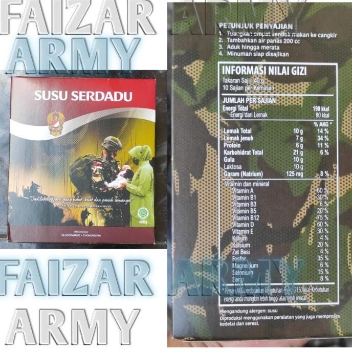 

2.2 Susu Serdadu Tni.Susu Serdadu Tni Nkri.Ransum.Susu Serdadu Imukal Grosir