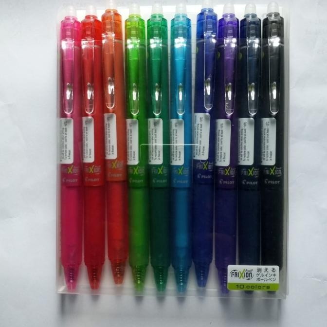 

Bagus! Pilot Frixion Cliker Set-10 Lkfb-230Ef-10C (1Set)