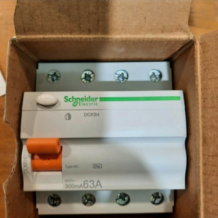 RCCB/ELCB 4P 63A 300ma Domae Schneider ORIGINAL