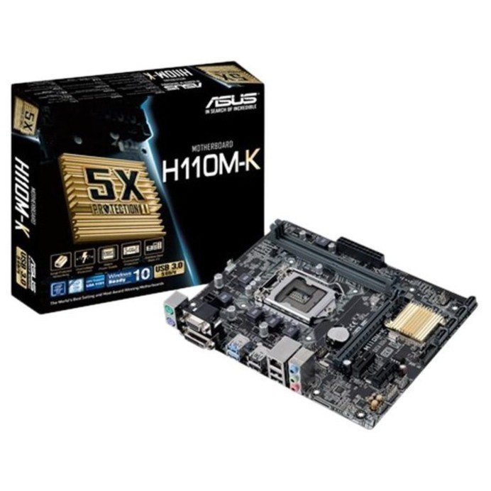 Promo Motherboard Asus H110Mk Socket 1151