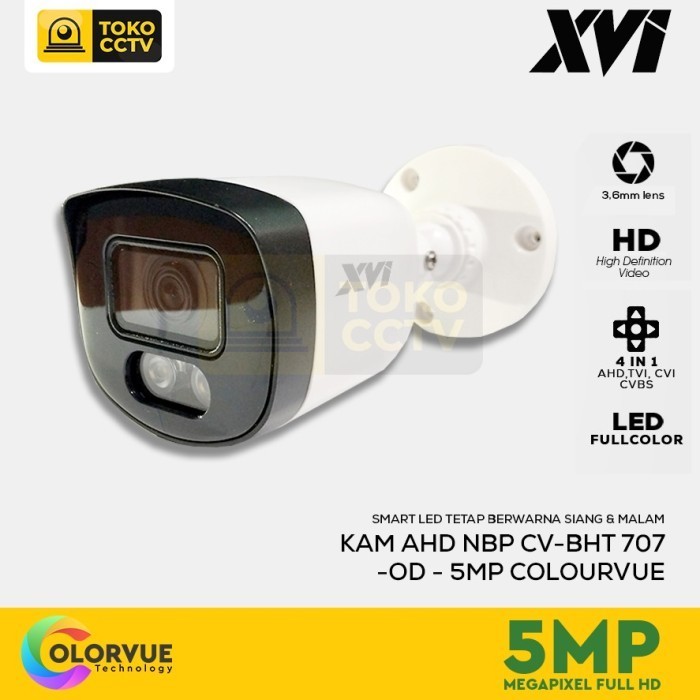 Sale Order Kamera CCTV AHD Outdoor 5MP Resolusi 2560 Full HD ColorVue System